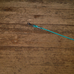 BioThane Leine 6mm rund petrol