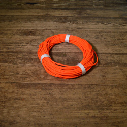 BioThane Leine 6mm rund neon orange