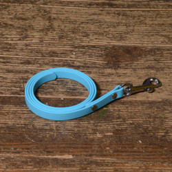 BioThane Leine 12mm skyan mit Nieten