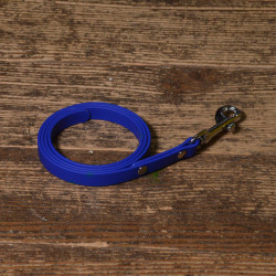 BioThane Leine 12mm blau mit Nieten