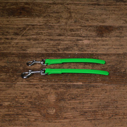 BioThane Leine 12mm neon grün genäht