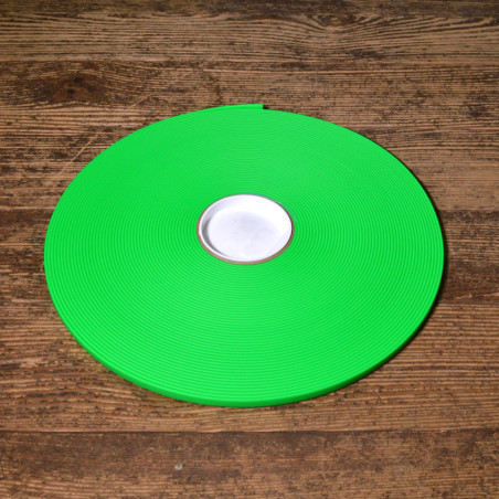 BIOTHANE Doppelführleine neon grün