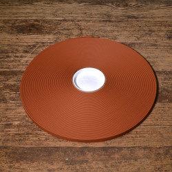 BIOTHANE Doppelführleine cognac