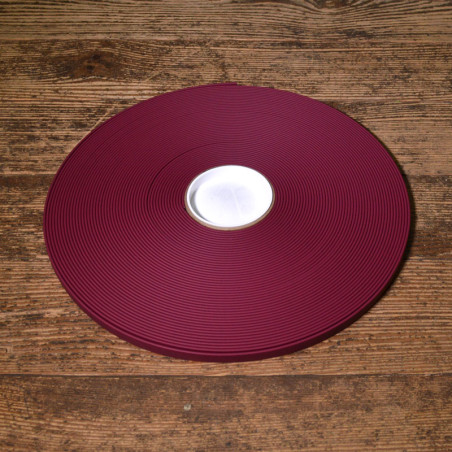 BIOTHANE Doppelführleine bordeaux