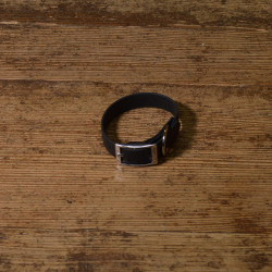 BIOTHANE HALSBAND 19mm schwarz