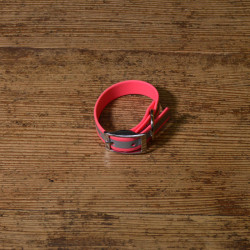 BIOTHANE HALSBAND 19mm pink...