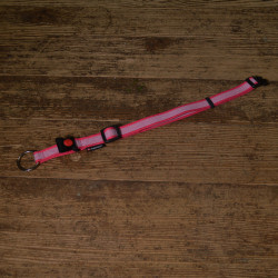Halsband Gummiert PES Magenta