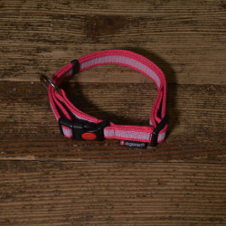 Halsband Gummiert PES Magenta