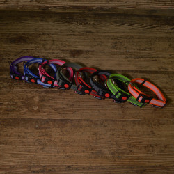 Halsband Gummiert PES violett