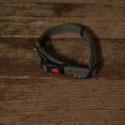 Halsband Gummiert PES Khaki