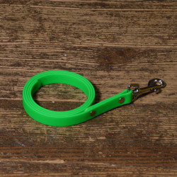 BioThane Leine 16mm Neon grün mit Nieten