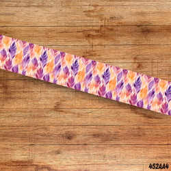UV BIOTHANE HALSBAND Sunset Leaves 1