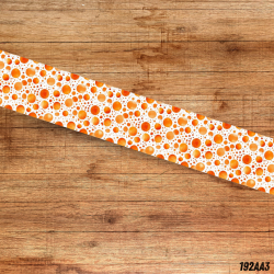 UV BIOTHANE HALSBAND orange dot 1