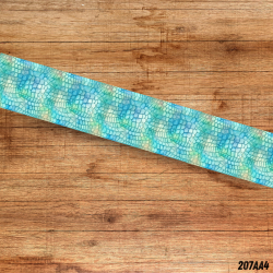 UV BIOTHANE HALSBAND Krokogrün
