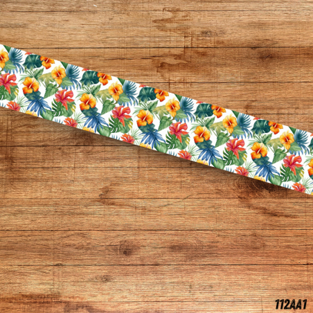 UV BIOTHANE HALSBAND FLORAL 1