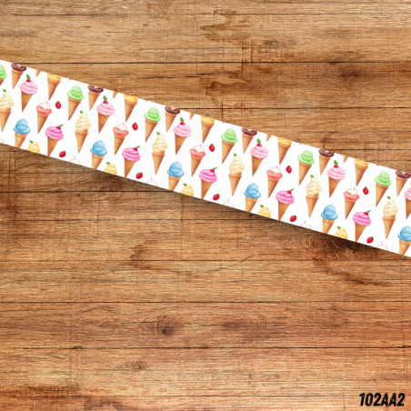 UV BIOTHANE HALSBAND ICE CREAM 2