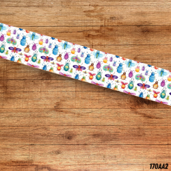 UV BIOTHANE HALSBAND CUTE BUGS 1