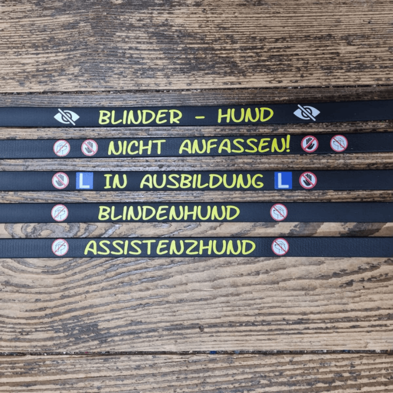 UV BIOTHANE HALSBAND schwarz
