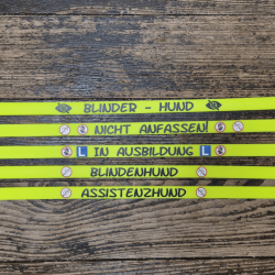 UV BIOTHANE HALSBAND neon gelb