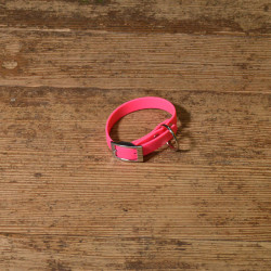 UV BIOTHANE HALSBAND neon pink