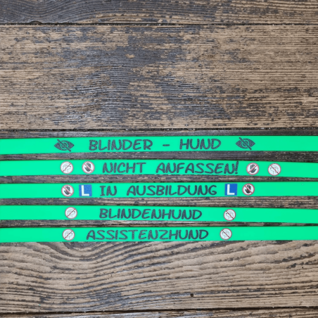 UV BIOTHANE HALSBAND neon grün