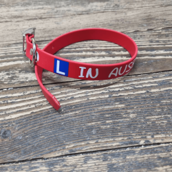 UV BIOTHANE HALSBAND rot