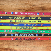 Beschriftet